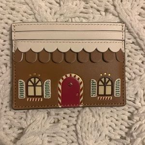 Kate spade Gingerbread House Cardcase